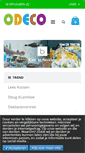Mobile Screenshot of odeco.nl